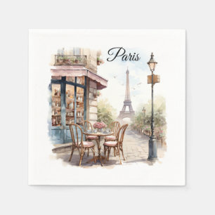 Papiertücher aus Paris Serviette