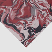 Papiertücher aus schwarzem und rotem Marmor Seidenpapier (Ausschnitt)