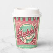 Papiertücher für das Blasenmagazin Pappbecher (Rückseite)