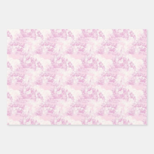 Papiertücher für die Rosatinie Geschenkpapier Set (Vorderseite)