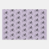 Papiertücher für die Umhüllung von Skull und Cross Geschenkpapier Set (Vorderseite 3)