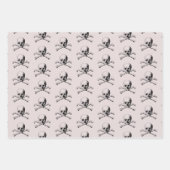 Papiertücher für die Umhüllung von Skull und Cross Geschenkpapier Set (Vorderseite 2)