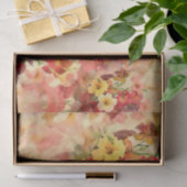 Papiertücher für Florals Orange und Rote Decopage Seidenpapier (Geschenk)