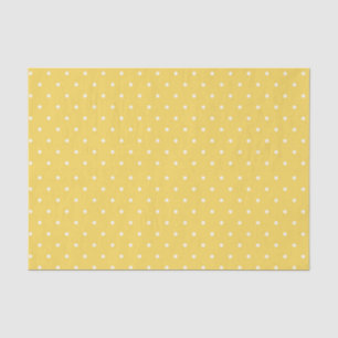 Papiertücher für Gelb- und Weißpolka Seidenpapier
