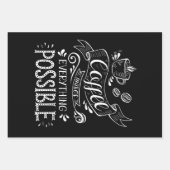 Papiertücher für Kaffee Geschenkpapier Set (Vorderseite)