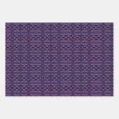 Papiertücher für klassische Spitzen- und Dunkle Da Geschenkpapier Set (Vorderseite 2)