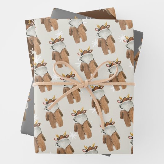Papiertücher für Kleintiere Geschenkpapier Set (Beispiel)