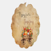 Papiertücher für personalisierte Erntedank Ornament Karte (Rechts)