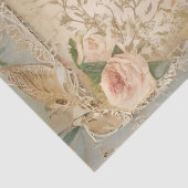 Papiertücher für Viktorianische Rose Seidenpapier (Detail)