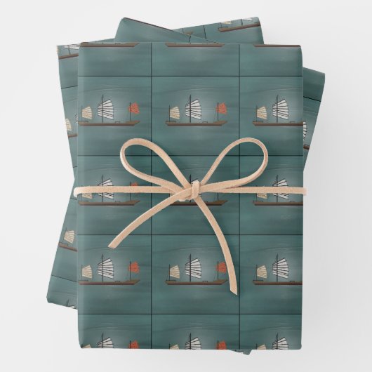 Papiertücher Geschenkpapier Set (Beispiel)