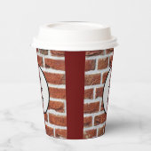 Papiertücher im Brillenstil Pappbecher (Links)