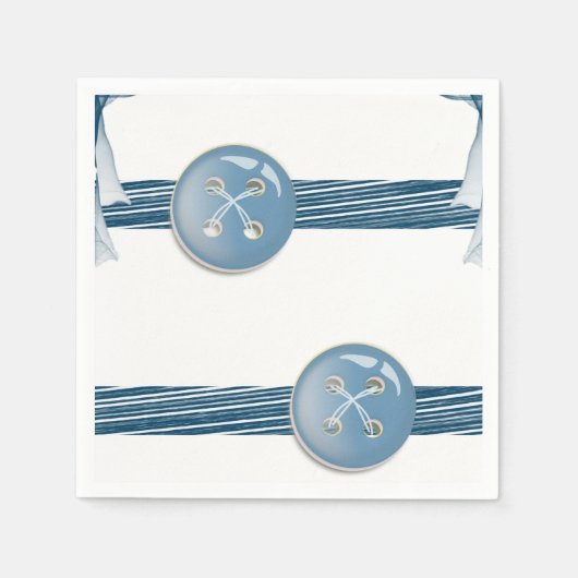 Papiertücher Knopf Serviette (Vorderseite)