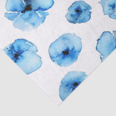 Papiertücher + Papierentpackung - blaue Pflaumen Seidenpapier (Detail)