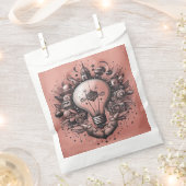 Papiertüte aus der Globalisierung Geschenktütchen (Ausgeschnitten)