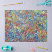 Papiertüte aus farbigen Glasperlen Seidenpapier (Basteln)