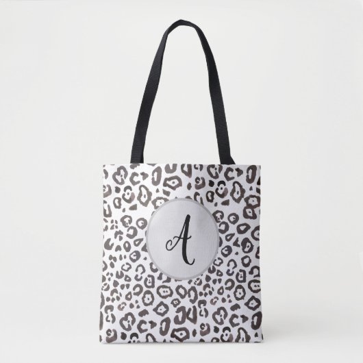 Papiertüte aus Leopard, Papiertüte Tasche (Vorderseite)