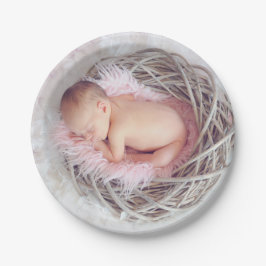 Papiertüte für Babys Pappteller