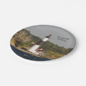 Papiertüte für große Sable Point Lighthouse Pappteller (Schrägansicht)