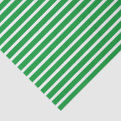 Papiertüte für grüne Streifen Seidenpapier (Detail)