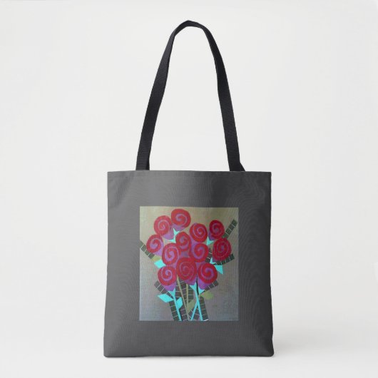 Papiertüte für Rose Tasche (Vorderseite)
