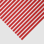 Papiertüte für rote horizontale Streifen Seidenpapier (Detail)