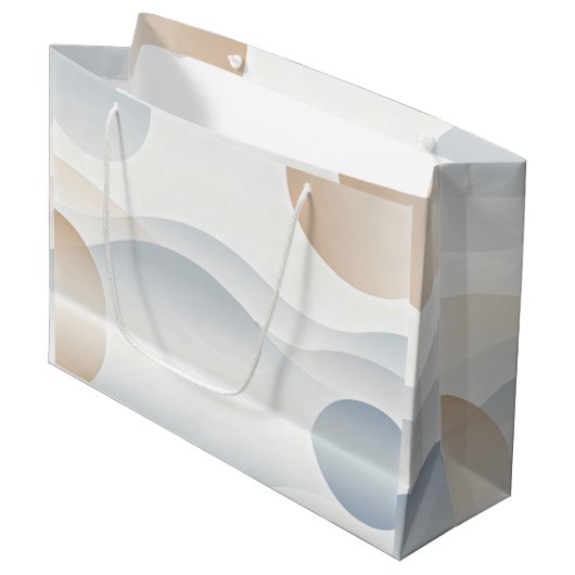 PAPIERTÜTE GROßE GESCHENKTÜTE (Vorderseite Schrägansicht)