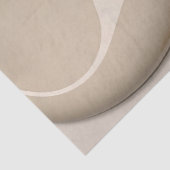 Papiertüte in stilvoller abstrakter Grafik Seidenpapier (Detail)