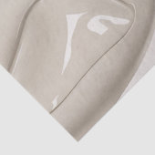 Papiertüte in stilvoller abstrakter Grafik Seidenpapier (Detail)