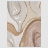 Papiertüte in stilvoller abstrakter Grafik Seidenpapier (Vorderseite)