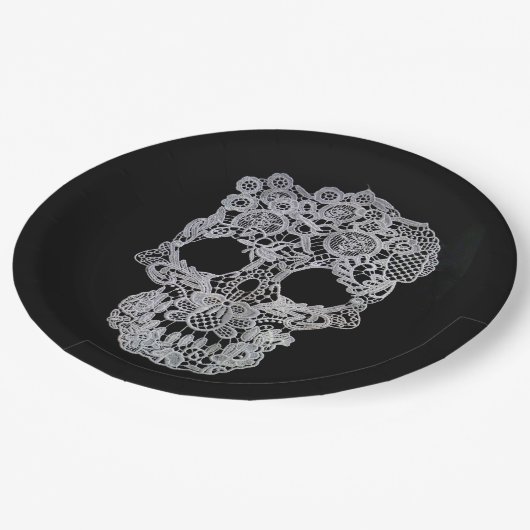 Papiertüte Pappteller (Schrägansicht)