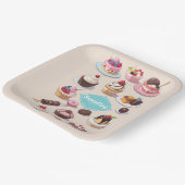 Papiertüte Pappteller (Gewinkelt)