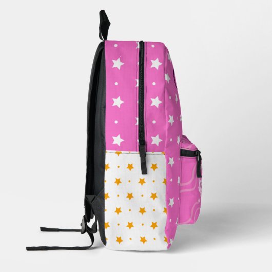 Papiertüten Bedruckter Rucksack (Links)