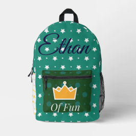 Papiertüten Bedruckter Rucksack