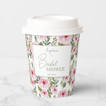 Papiertüten für ein pastellfarbenes Brautparty.