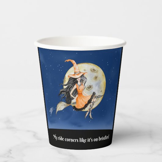 Papiertüten, Hexenblut Pappbecher (Vorderseite)