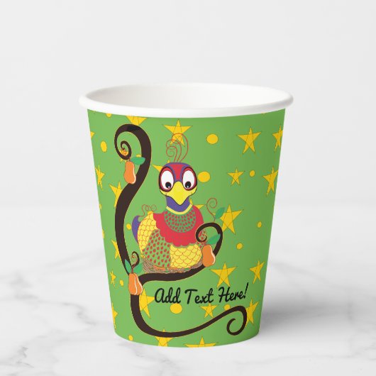 Papiertüten "Partridge in a Birne" 8 oz. Pappbecher (Vorderseite)