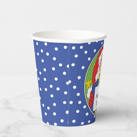 Papiertüten "Santa Presents" 8 oz. Pappbecher (Rechts)