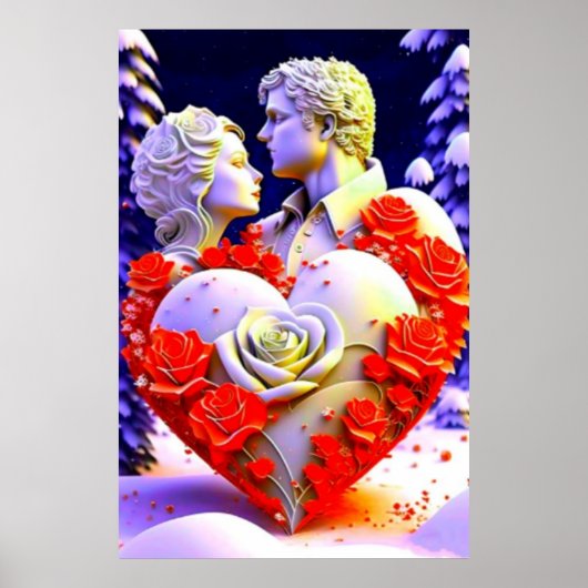 Papiertyp: Werteplakatpapier (Matte) Ihre Wände Poster (Vorne)