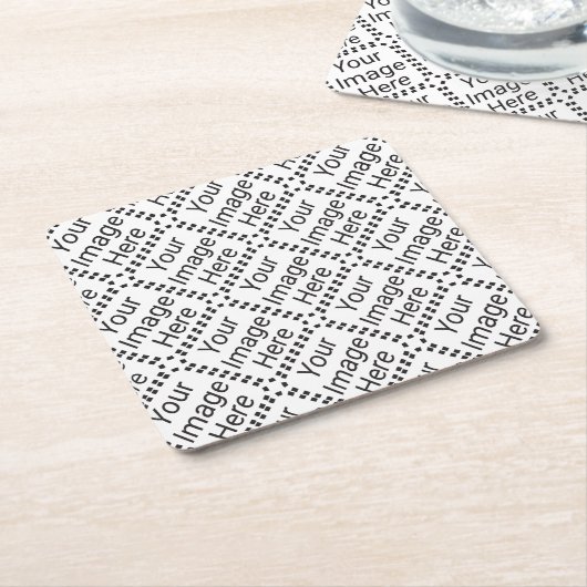 PapierUntersetzer (mit Ziegeln gedeckt) Rechteckiger Pappuntersetzer (angewinkelt)