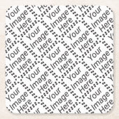 PapierUntersetzer (mit Ziegeln gedeckt) Rechteckiger Pappuntersetzer (Vorderseite)