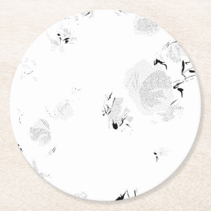 Papieruntersetzer von hoher Qualität für jeden Anl Runder Pappuntersetzer