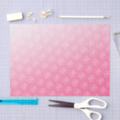 Papierverpackung für das Logo "Pink Gradient" Seidenpapier (Handwerk)