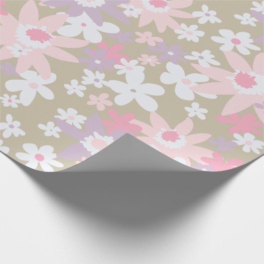 Papierverpackungspapier für den 60er-Blume Geschenkpapier (Ecke)