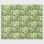 Papiervögel Geschenkpapier (Flach)