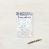 Papiervögel I Post-it Klebezettel (Auf Schreibtisch)