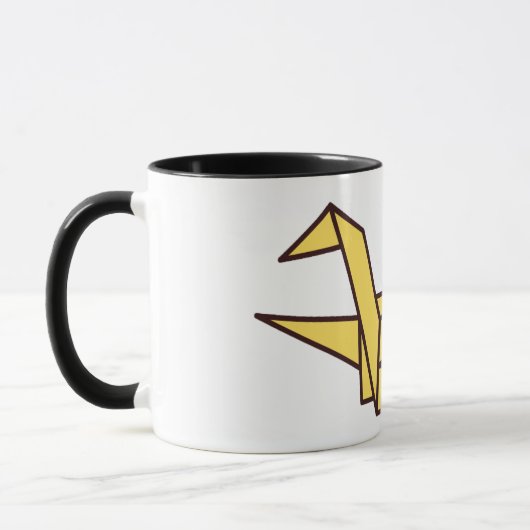 Papiervogel Tasse (Links)