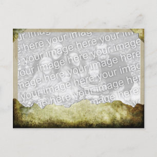 Papiervorlage Postkarte