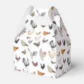 Papiervorlagenbox, Gable 4x2.5x5 Geschenkschachtel (Rückseite)