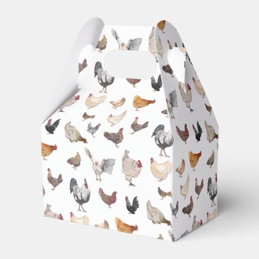 Papiervorlagenbox, Gable 4x2.5x5 Geschenkschachtel (Rückseite)