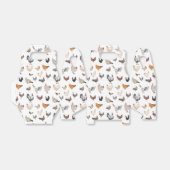 Papiervorlagenbox, Gable 4x2.5x5 Geschenkschachtel (Ungefaltet)